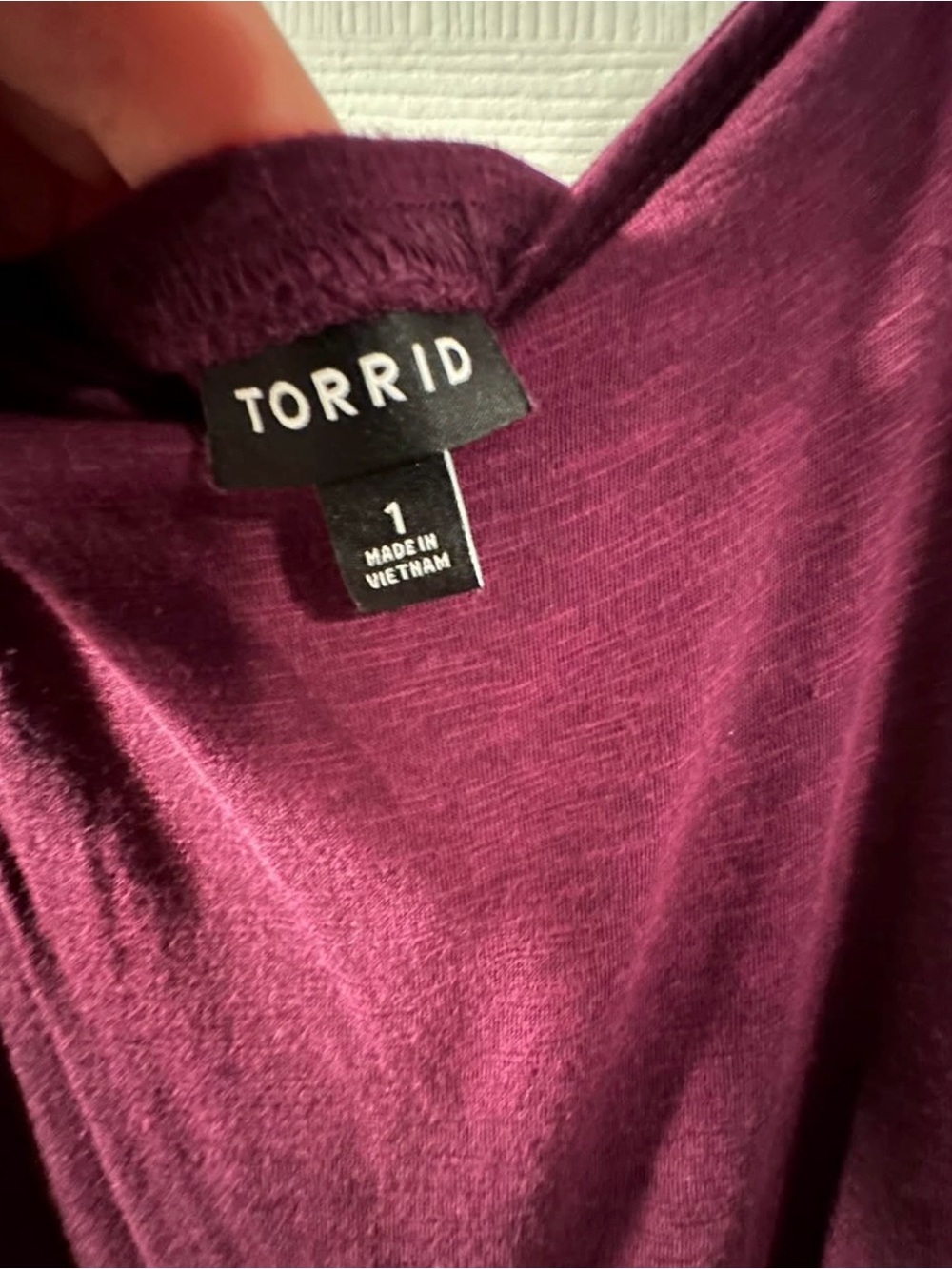 torrid EUC Plum Tiered Spaghetti-Strap Maxi Dress - Picture 4 of 5